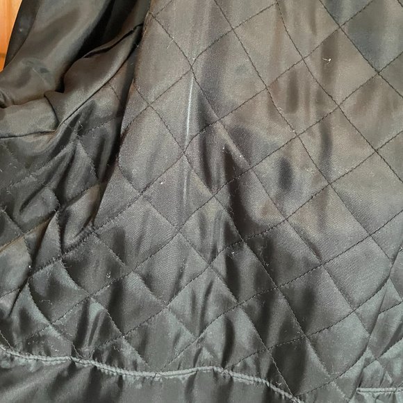 Jones New York Collection Classic Pea Coat EUC Sz 12 Black - Picture 12 of 12